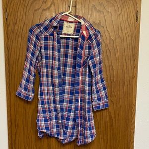 Hollister Plaid Flannel